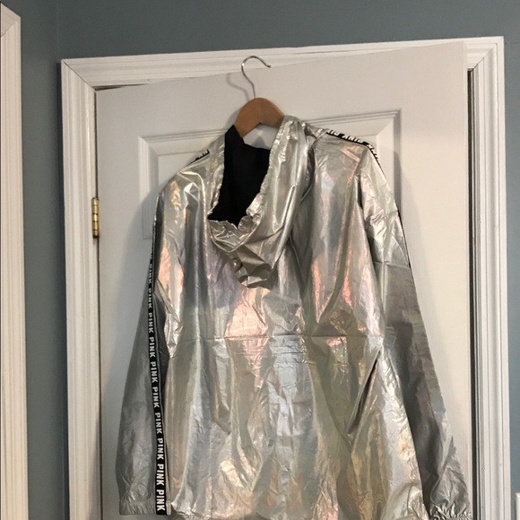 PINK Victoria Secret Silver Jacket - Picture 6 of 6
